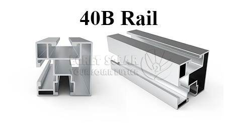 Egret Solar new product? 40B rail for solar mounting system