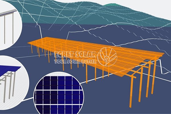 Egret Solar enhances tracker, terrain tools for large-scale PV planning