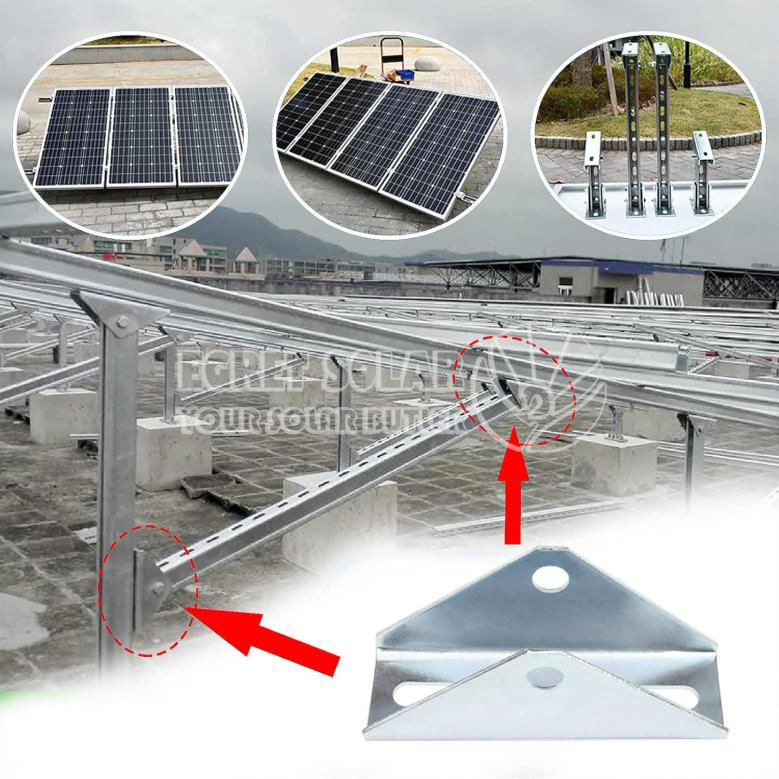 Adjustable Solar Steel Mounting Brackets