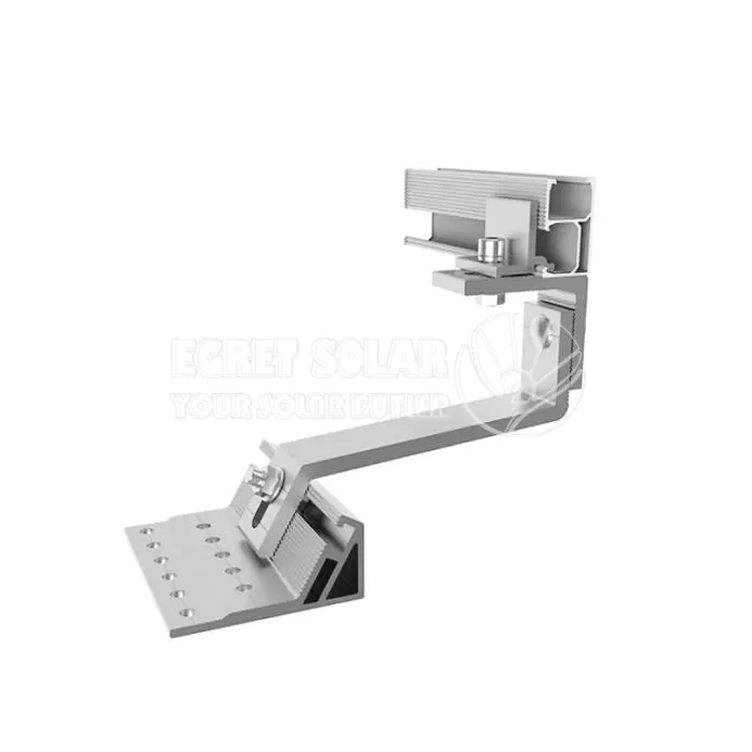 Solar Adjustable Aluminum Tile Roof Bracket