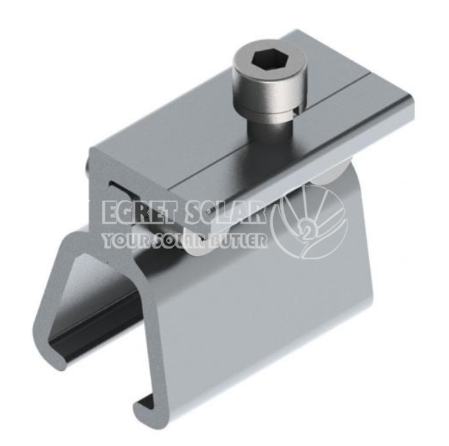 Solar Metal Deck Klip Lok 406 Roof Clamp