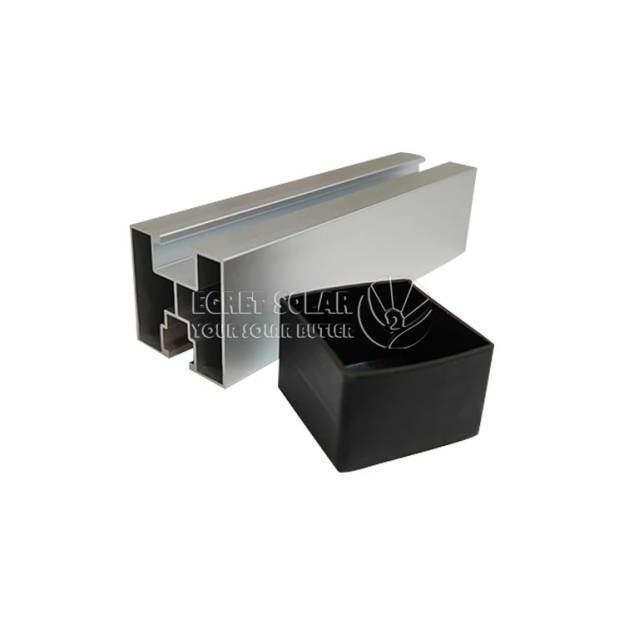 Solar Rail End Cover For 40*40mm Profile